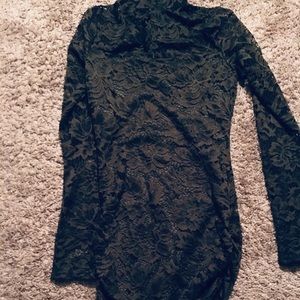 Women’s small dress in olive green